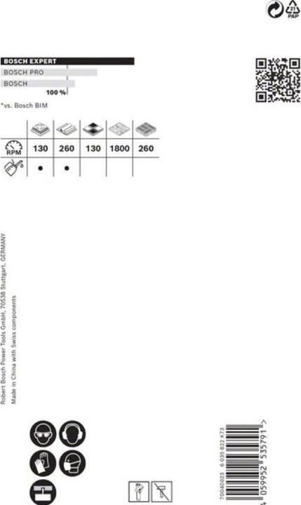 Produktbild Bosch Professional Zubehör EXPERT Tough Material Lochsäge, 68 x 60 mm (68 mm)
