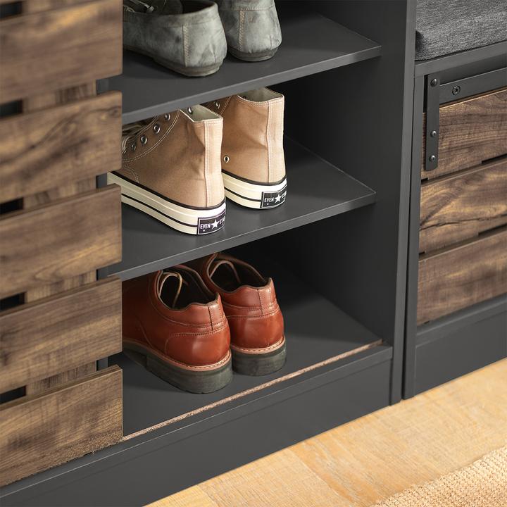 Image du produit SoBuy Buffet porte coulissante (80 x 89 x 35 cm)