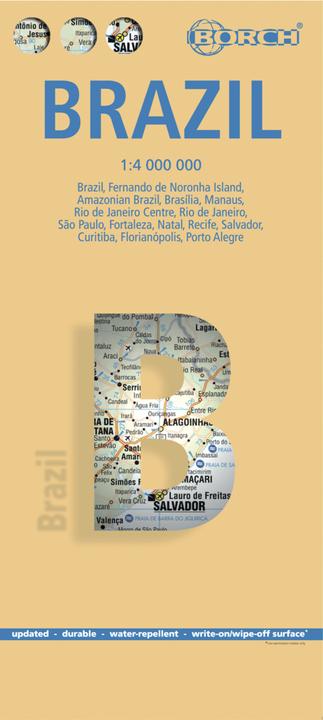 Immagine prodotto Mappa. Brasile