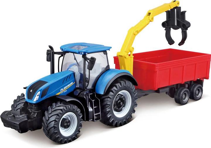Actual product image Bburago Farm Tractor with trailer Fendt and New Holland