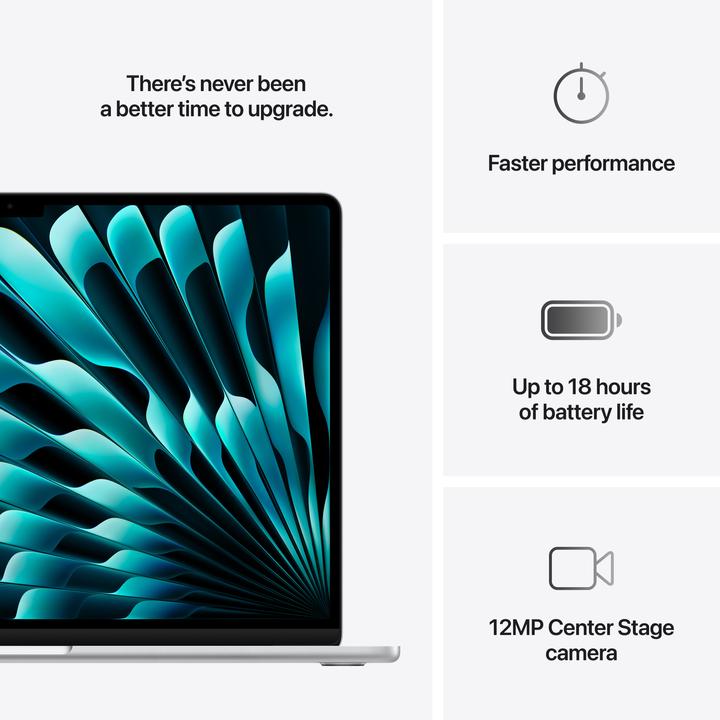 Actual product image Apple MacBook Air - 2025 (15.30", M4, 32 GB, 1000 GB, DE)