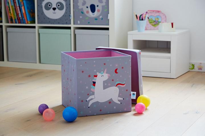 Produktbild Love it Store it Happy Kids Spielzeug Aufbewahrungsbox mit Deckel