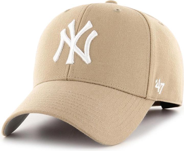 Image du produit 47 Brand Casquette Relaxed Fit - MLB New York Yankees Kaki Beige (Taille unique)