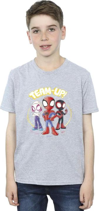 Immagine prodotto Spidey And His Amazing Friends Sketch Maglietta Ragazzi (140, 146)