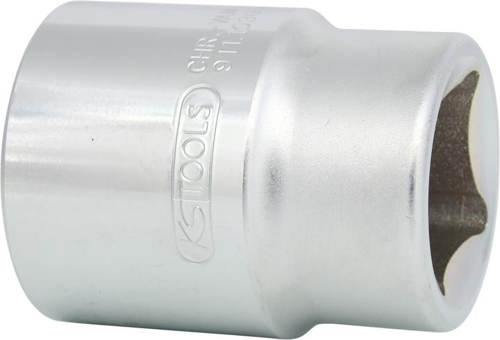 Actual product image KS Tools 1" hexagon socket short (36 mm)