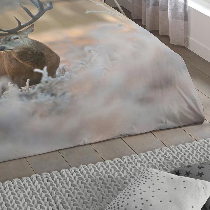 Actual product image Traumschlaf stag (Bedding set, 135x200 cm + 80x80 cm)