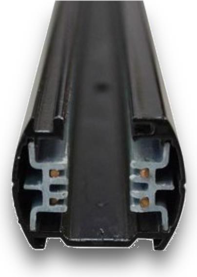 Produktbild V-TAC Meter Schwarz 4 Haupt Schiene