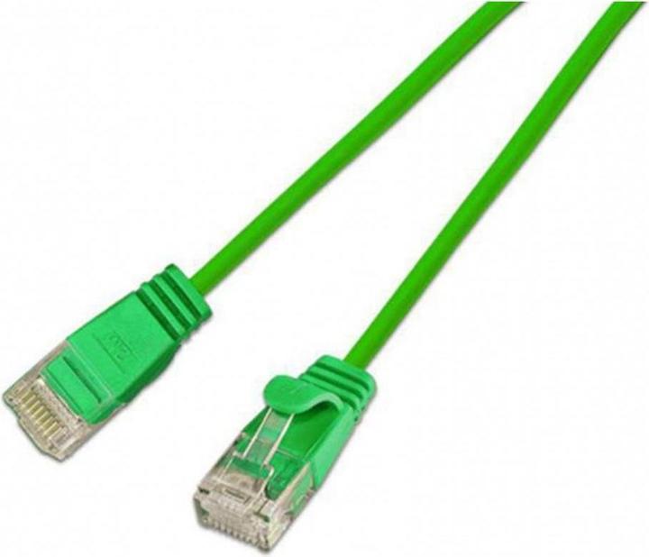 Wirewin Slim Patchkabel: UTP, 3m, grün (U/UTP, CAT6, 3 m)