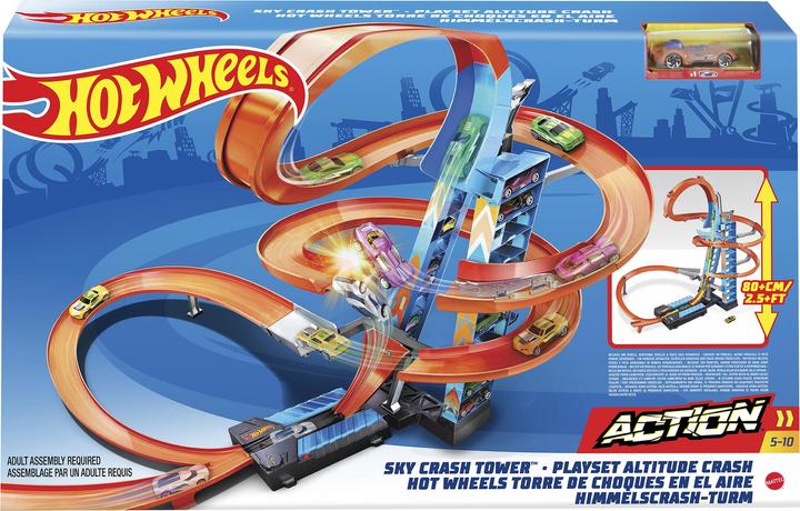 Produktbild Hot Wheels Action - Wolkenkratzer-Crash-Spielset