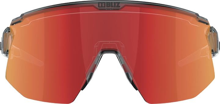 Actual product image Bliz Breeze Transparent Brown w Multi Cat 3 VLT 13% (Transparent Grey, Brown w Red Multi, Orange, Transparent Grey)