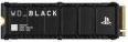 Actual product image WD Black SN850P with Heatsink for PS5 (2000 GB, M.2 2280)