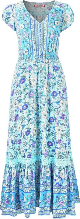 Produktbild Joe Browns Button Detail Border Print Button Through Maxi Dress (18)